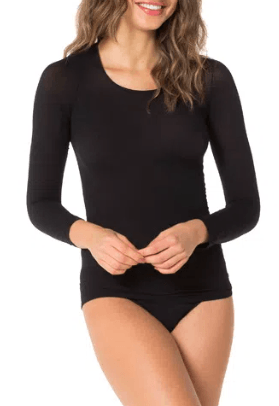 Blusa-Segunda-Pele-Feminina-Trifil-Manga-Longa-C06311-Preto