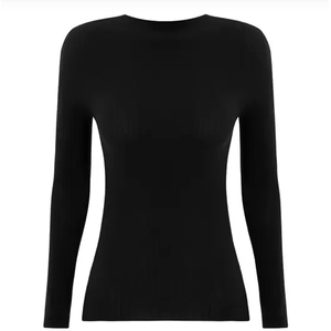Segunda Pele Trifil Feminina Manga Longa K00542 Preto