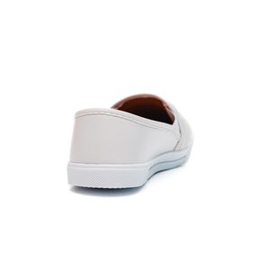 Tênis Yoá Slip-On Feminino Matelassê J-Gd457 Branco