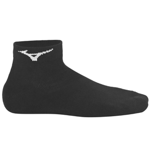 Kit Com 3 Pares De Meia Unissex Mizuno Basic Cano Baixo  Mimam21936 Preto