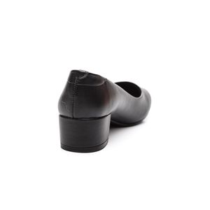 Sapato Beira Rio Salto Baixo Feminino Bico Redondo 4301.100 Preto