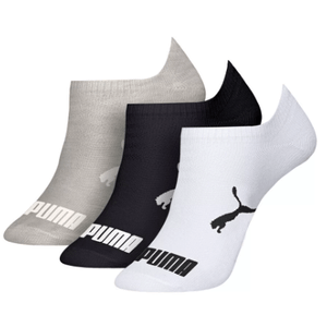 Kit Puma 3 Pares De Meias Sapatilha Algodão Unissex 4515.001 Sortido