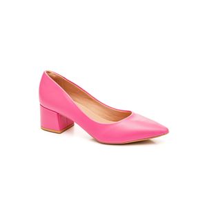 Sapato Offline Scarpin Feminino Salto Baixo 5304.21245 Rosa