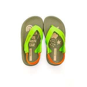 Chinelo De Dedo Ipanema Infantil Menino Soft 26121-As955 Verde