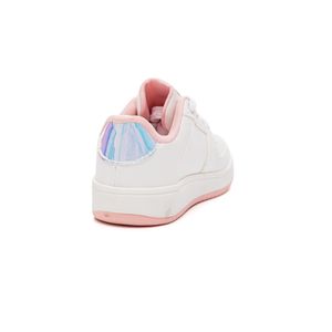 Tênis Camin Casual Juvenil Menina Holográfico 3520 Branco