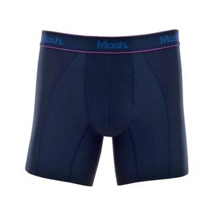 Cueca Mash Boxer  Algodão Basic 140.09 Azul