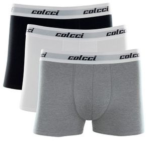 Kit 3 Cuecas Colcci Boxer Masculina Basic Cl1.25 Cinza