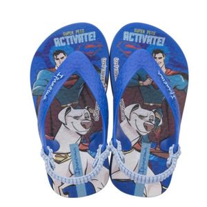 Chinelo Ipanema Infantil Menino Super Pets 27042-Ak422 Azul