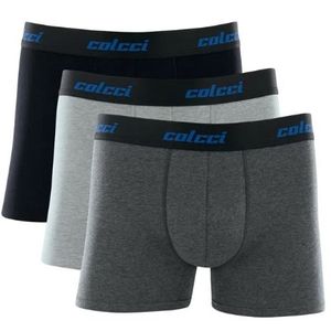 Kit 3 Cuecas Colcci Boxer Masculina Basic Cl1.25 Preto