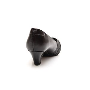 Sapato Modare Ultra Confortável Salto Baixo  Feminino 7005.647 Preto
