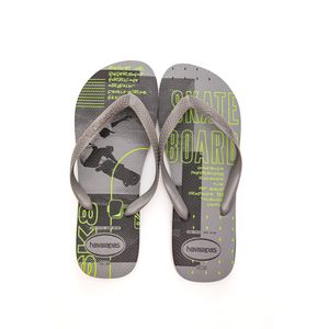 Chinelo Havaianas Top Masculino Athletic 4141 Cinza