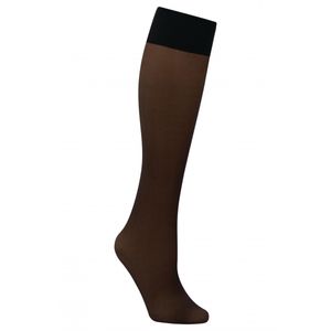 Meia Adulto Fio 15 Transparente 3/4 Com Elastano 05540-001 Preto