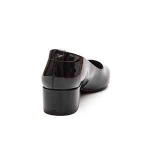 Sapato Beira Rio Salto Baixo Feminino Verniz 4301.100  Preto