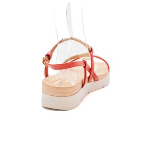 Sandália Beira Rio Salto Baixo Feminina Strass Brilhante 8387.531 Rosa