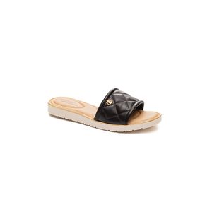 Chinelo Modare Ultra Conforto  Feminino Napa Pele Strech 7175.109 Preto