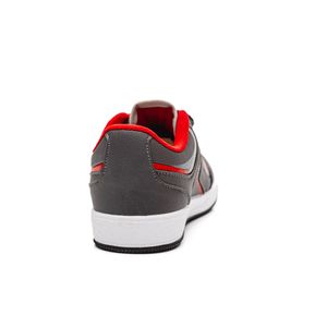 Tênis Via Vip Casual Juvenil Menino Cadarço Vv3812m Chumbo