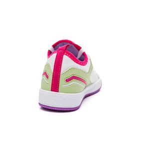 Tênis Via Vip Casual Juvenil Menina Cadarço Vv3813f Branco