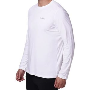 Camiseta Columbia Masculina Manga Longa Neblina 320423 Branco