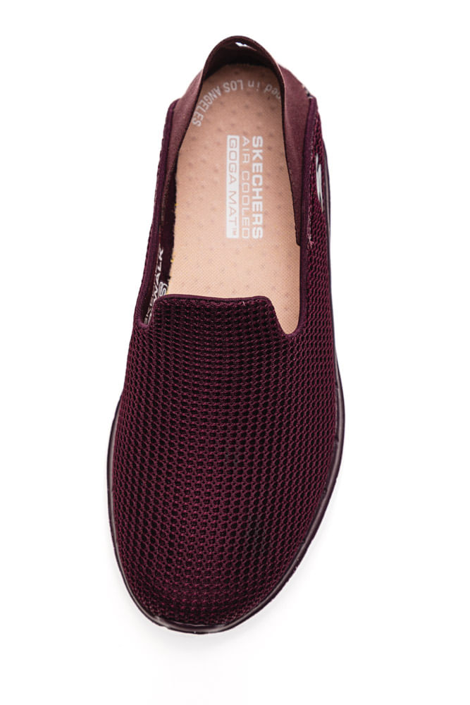 Tenis-Caminhada-Feminino-Skechers-Go-Walk-Joy-Bordo