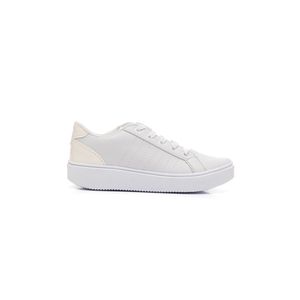 Tênis Kassia Camargo Casual Feminino Essencial Cadarço  2100inf Branco