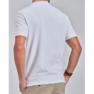 Polo Docthos Manga Curta Masculina Slim Piquet Silk 640 119084 Branco
