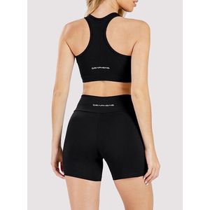 Top Nadador Graphene Com Decote V E Bojo Removível G0069 Preto