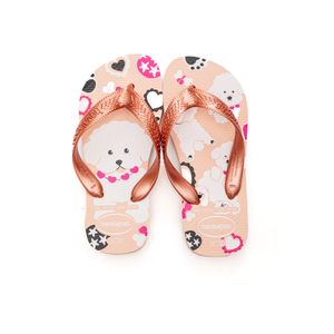 Chinelo De Dedo Havaianas Infantil Menina Pets 3606 Rosa