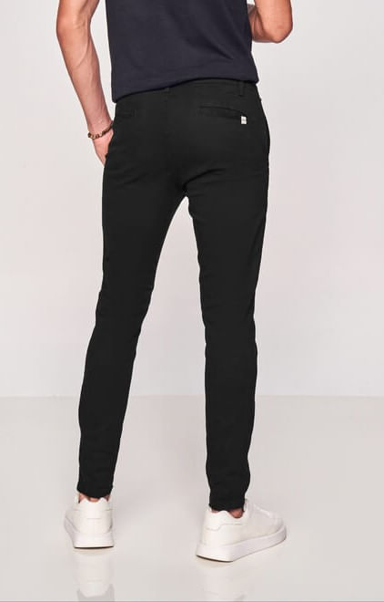 Calca-Casual-Max-Denim-Fit-Slim-Masculina-11503-Preto