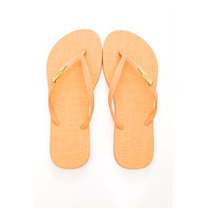 Chinelo De Dedo Coca Cola Feminino Logo Relevo Cc3892 Salmao