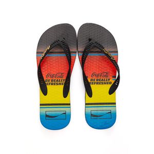 Chinelo De Dedo Coca-Cola Masculino Aventura Cc3993 Preto
