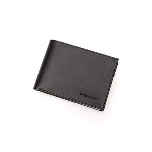Carteira Pegada Masculina Em Couro Ca003134-01 Preto