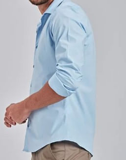 Camisa-Manga-Longa-Docthos-Slim-Tricoline-Elastano-Liso-119072-Azul-Claro