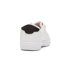 Tênis Yoa Casual Feminino Cadarço Yoamd55 Branco