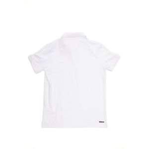 Camiseta Oceano Gola Polo Casual Masculina 19983 Branco
