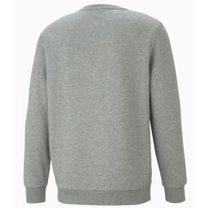 Blusão Puma Moletom Masculino Essentials Logo 586678 Cinza