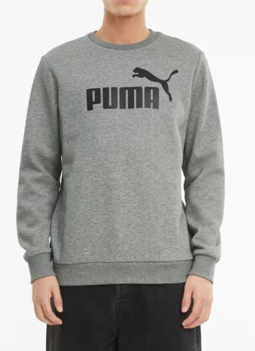 Blusao-Essentials-Big-Logo-Basico-Masculino-Puma-586678-03-Cinza