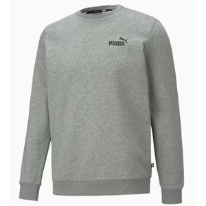 Blusão Puma Moletom Masculino Essentials Small Logo 586682-03 Cinza
