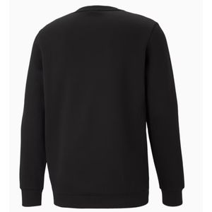 Blusão Puma Moletom Masculino Essentials Logo 586678 Preto