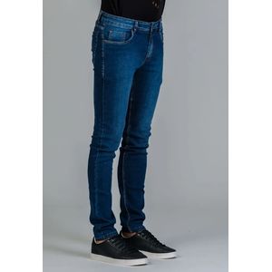 Calça Jeans Docthos Fit Masculina Bolso Faca Easy 601 620236 Azul