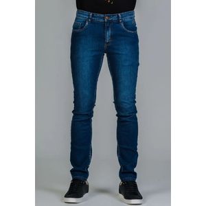 Calça Jeans Docthos Fit Masculina Bolso Faca Easy 601 620236 Azul