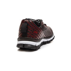 Tênis Lets Estilo Caminhada Masculino Vermelho
