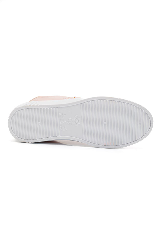 Tenis-Izalu-Casual-Feminino-Love-17046iz-Rosa-Claro