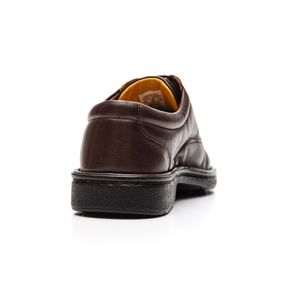 Sapato Pipper Anti Tensor Masculino  Com Cadarço Em Couro 6004n90402 Marrom