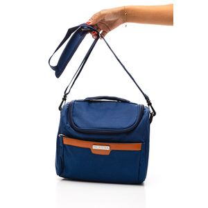 Frasqueira Para Viagem Luxcel Média Polo King Fr12040pk-02 Azul