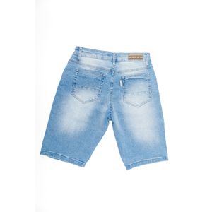 Bermuda Jeans Pitt Masculina  Basic  Média 025881002 Azul Claro