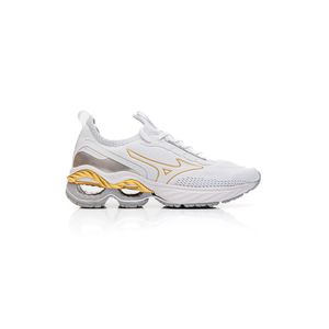 Tênis Mizuno Wave Invictus 4 Para Corrida Feminino Bco1 Branco