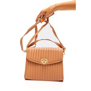 Bolsa Modare Com Alça Transversal Feminina Sintético 70014.4 Nude