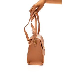 Bolsa Modare Com Alça Transversal Feminina Sintético 70014.4 Nude