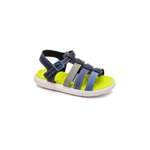 Sandália Molekinho Casual Infantil Menino Fivela 2619 Marinho
