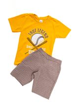 Conjunto-Fenalu-2-Pecas-Infantil-Menino-Basebol-40783-Mostarda